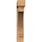 Ekena Millwork Imperial Block Smooth Bracket w/ Offset Brace, Western Red Cedar, 7 1/2"W x 42"D x 42"H BKT0806X42X42IMP05SWR - alternate 2